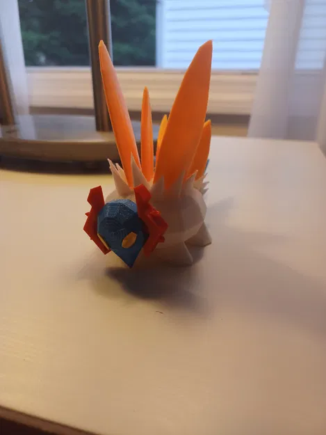 Mô Hình Pokemon Slither Wing (Cải Tiến) Low Poly - Image 1