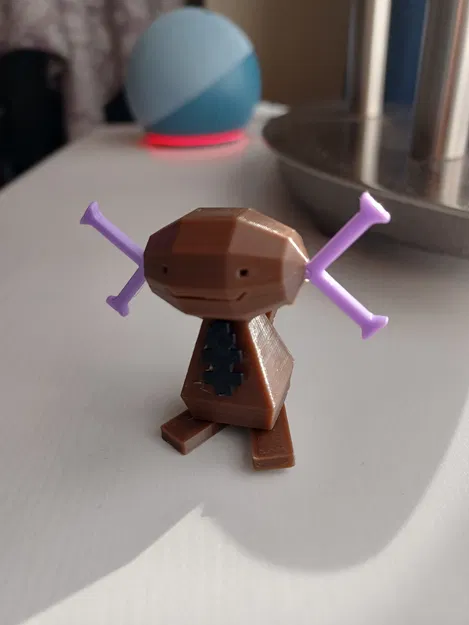 Pokémon Wooper Paldean Low Poly - Image 2