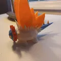 Mô Hình Pokemon Slither Wing (Cải Tiến) Low Poly - Thumbnail 2