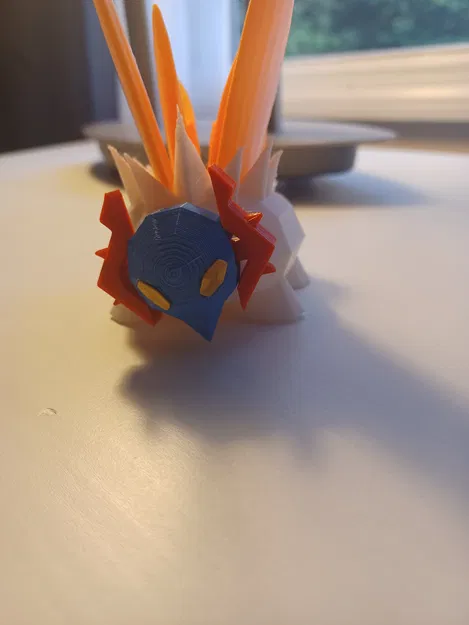 Mô Hình Pokemon Slither Wing (Cải Tiến) Low Poly - Image 3