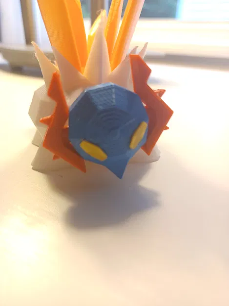 Mô Hình Pokemon Slither Wing (Cải Tiến) Low Poly - Image 5