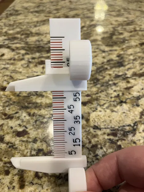 Thước cặp ngón tay chế lưỡi trượt cho khít - Image 2