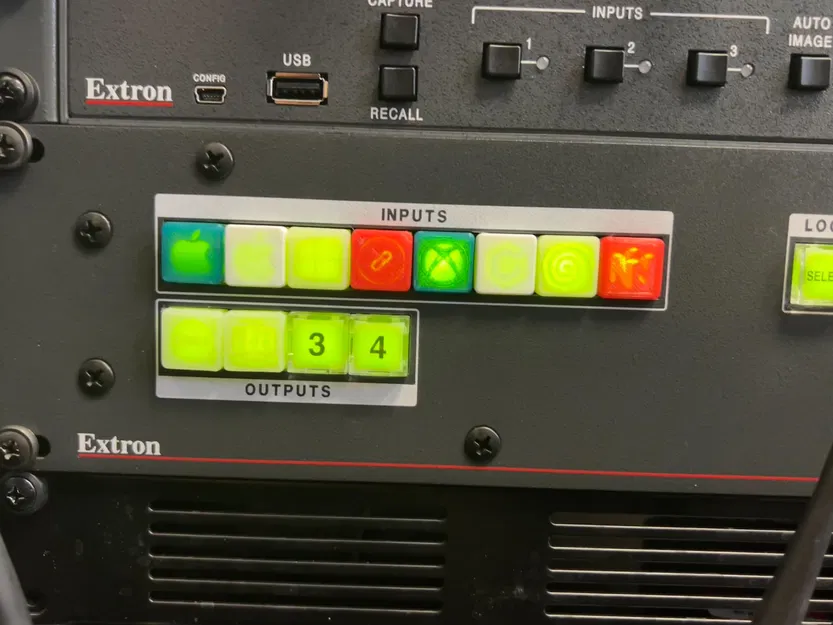 Nắp Chìa Khóa Extron Switcher Remix - Image 1