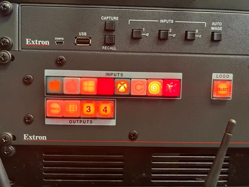 Nắp Chìa Khóa Extron Switcher Remix - Image 2