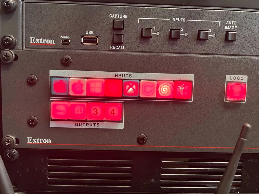 Nắp Chìa Khóa Extron Switcher Remix - Image 3