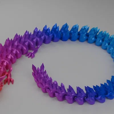 Rồng Pha Lê Khớp Nối V2 - Phiên Bản Cải Tiến