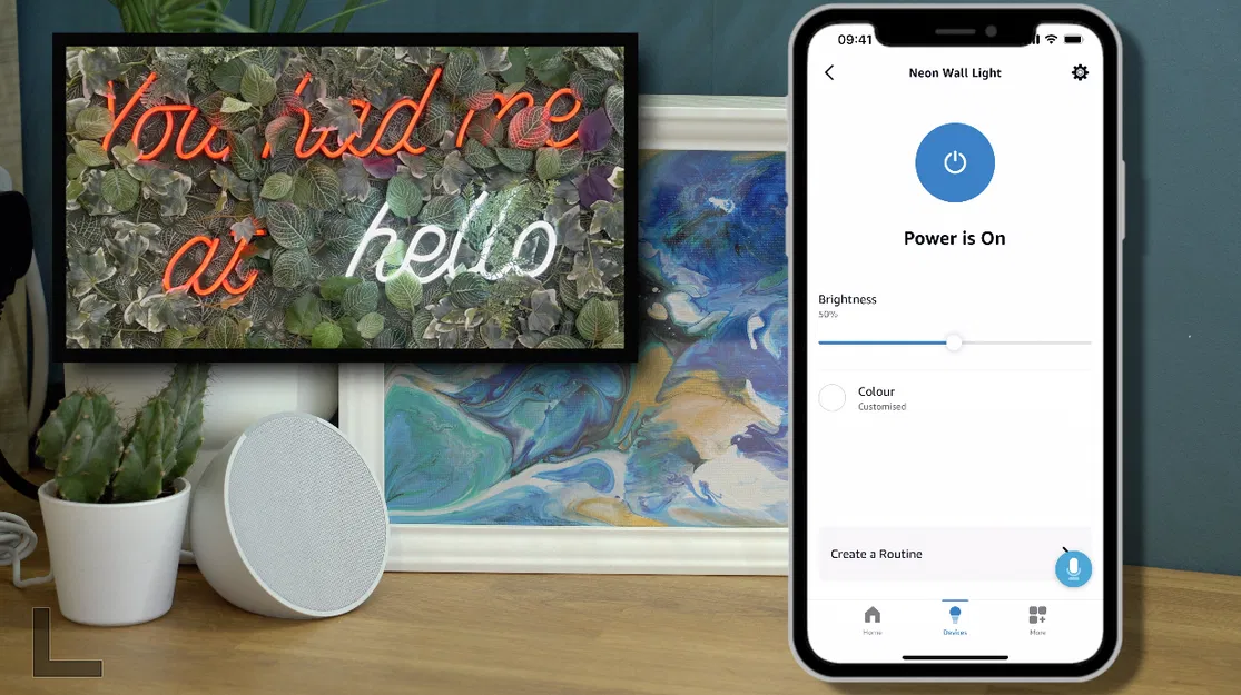 Biển báo Neon LED lớn | Giá rẻ với điều khiển Alexa, Hue & WiFi - Image 8