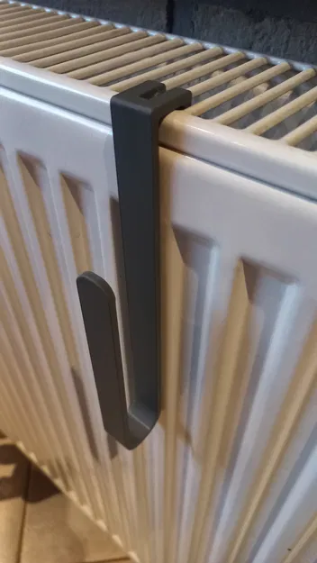 Móc phơi thớt đơn giản gắn trên dàn sưởi - Image 2