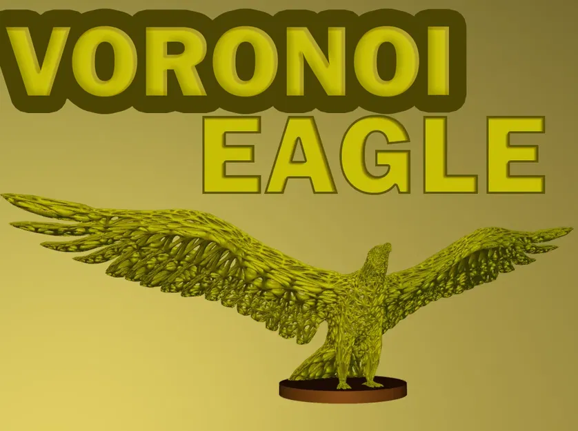 Mô hình Đại bàng Voronoi - Image 1