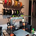 Giá đỡ cuộn filament gắn tường có lỗ 6mm - Thumbnail 2