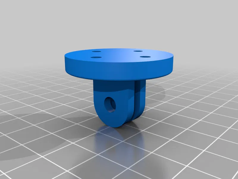 Adapter Chuyển Ngàm Garmin/Wahoo Xoay 1/4 Vòng Sang GoPro 2 Chấu - Image 1