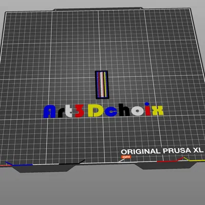 Start G-code cho đường xả nhựa trên khay máy PRUSA XL 5T
