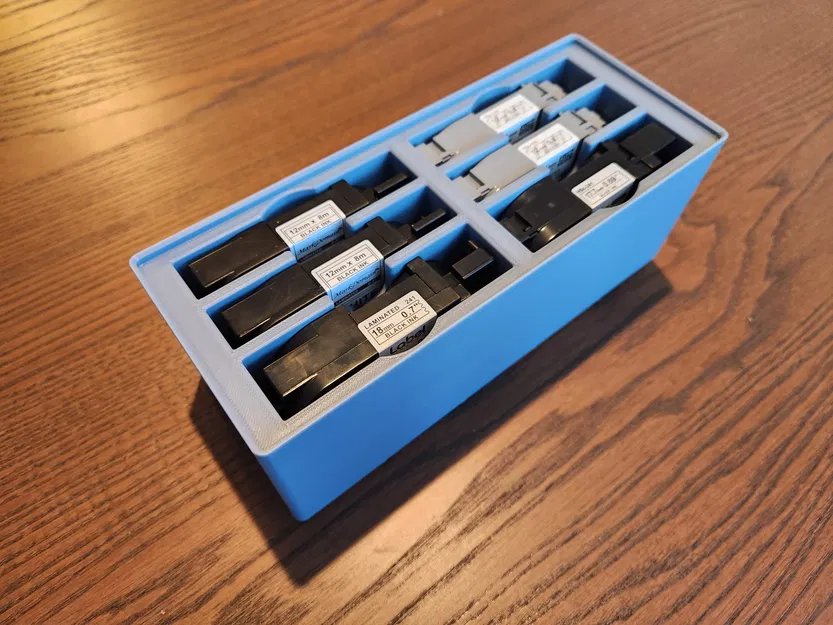 Hộp Đựng Băng Cassette Brother - Tương Thích Gridfinity - Image 1