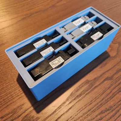 Hộp Đựng Băng Cassette Brother - Tương Thích Gridfinity