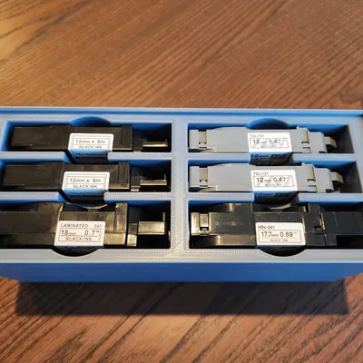 Hộp Đựng Băng Cassette Brother - Tương Thích Gridfinity