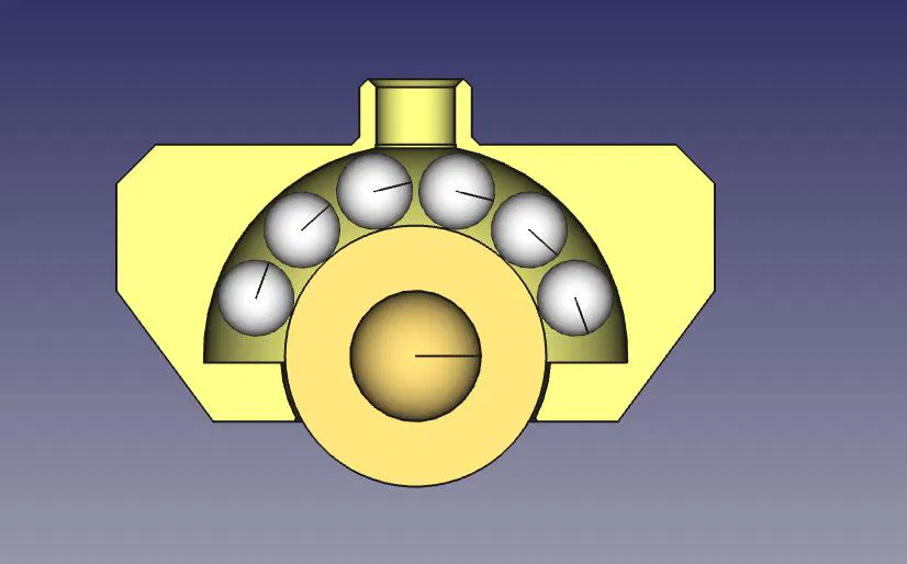 Bánh xe Robot Hút Bụi Thay Thế Cho Bánh Xe Trước Bị Mòn - Image 3