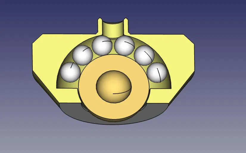 Bánh xe Robot Hút Bụi Thay Thế Cho Bánh Xe Trước Bị Mòn - Image 5