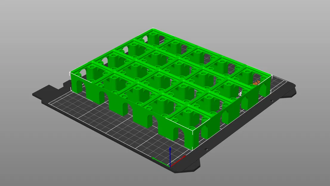 Tấm đế Gridfinity cho cáp bên dưới - Image 1