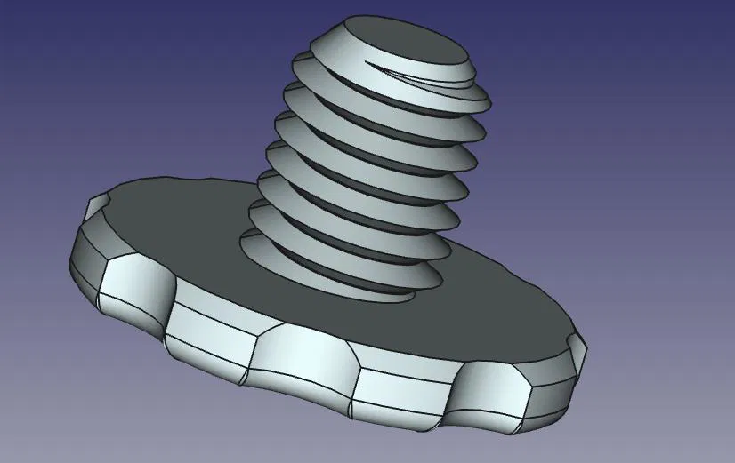 Vít Máy Rửa Chén Ren Trái M8x1.25 - Image 2