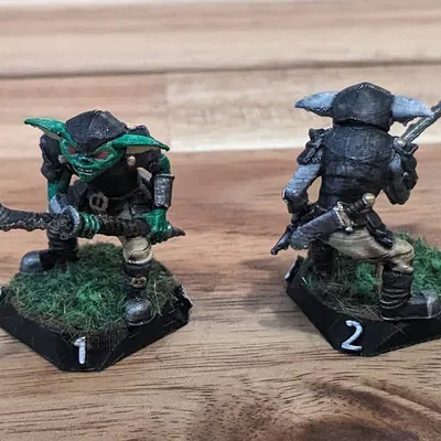 Goblin Commando - Mẫu Miniature Cho TTRPG