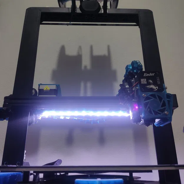 Giá Đỡ Đèn Ender 3 V3 SE Di Chuyển Theo Trục Z - Image 3