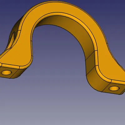 Kẹp Ô Che Nắng D25,4