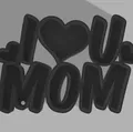 Đèn LED "I Love You MOM" - Thumbnail 2