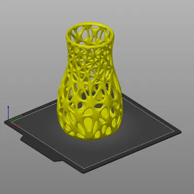 Bình Hoa Kiểu Voronoi