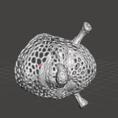 Đầu Shrek Thiết kế Voronoi