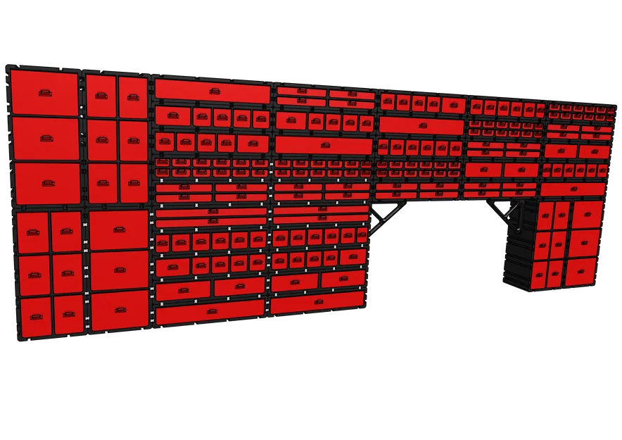 Bộ Ngăn Kéo Để Bàn Làm Việc - Image 1