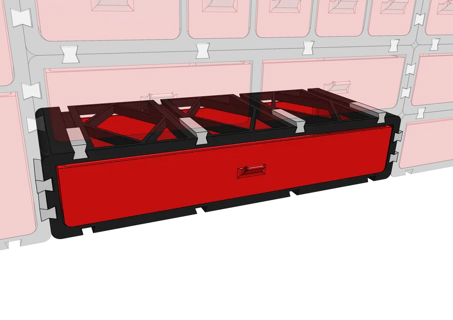 Bộ Ngăn Kéo Để Bàn Làm Việc - Image 5