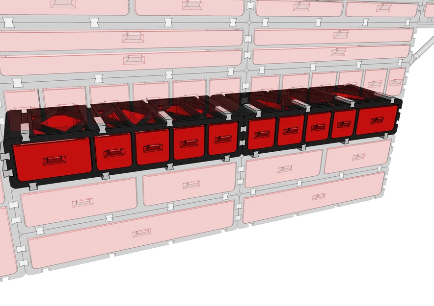 Bộ Ngăn Kéo Để Bàn Làm Việc - Image 7