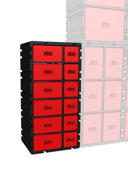 Bộ Ngăn Kéo Để Bàn Làm Việc - Image 12