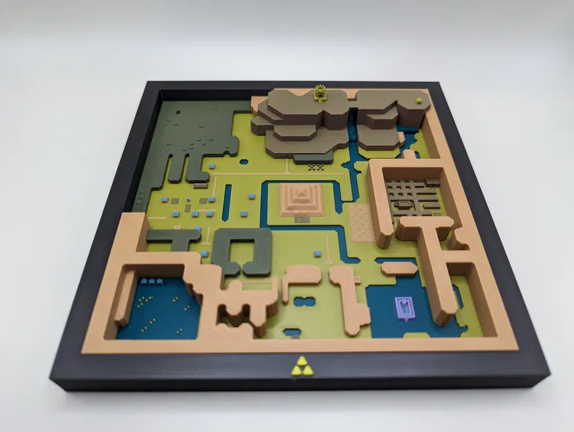 Bản đồ Zelda A Link To The Past - Thế giới Hắc ám (Dark World) - Image 1