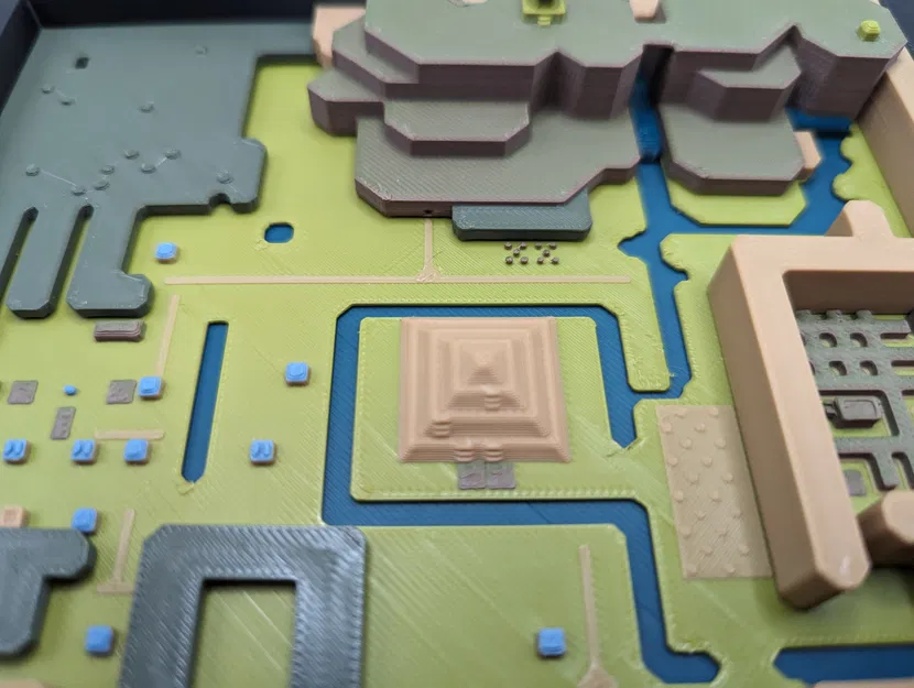 Bản đồ Zelda A Link To The Past - Thế giới Hắc ám (Dark World) - Image 4