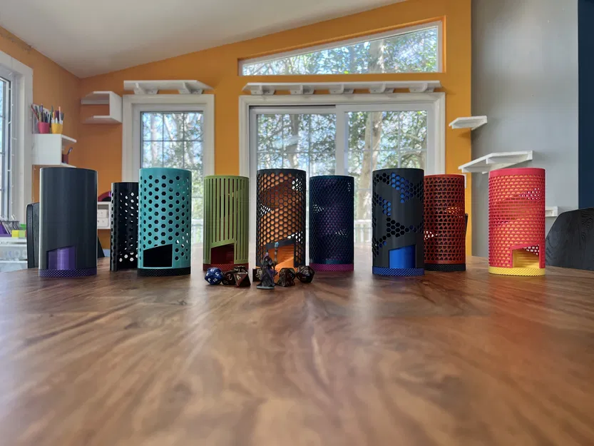 Tháp Xúc Xắc/Hộp Đựng Hiện Đại v2 - Image 2