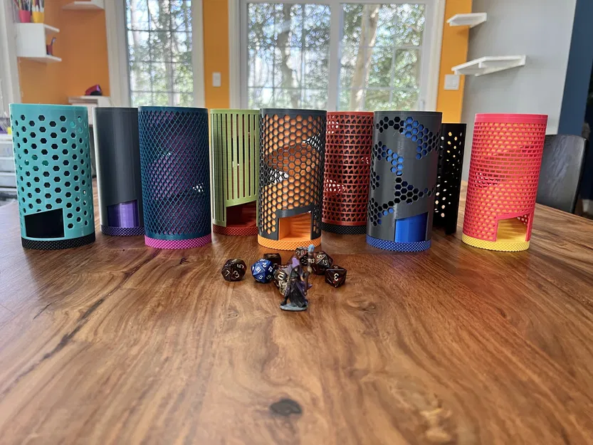 Tháp Xúc Xắc/Hộp Đựng Hiện Đại v2 - Image 3