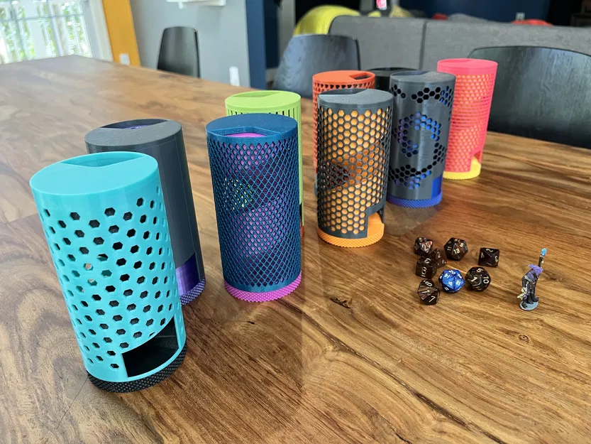 Tháp Xúc Xắc/Hộp Đựng Hiện Đại v2 - Image 4