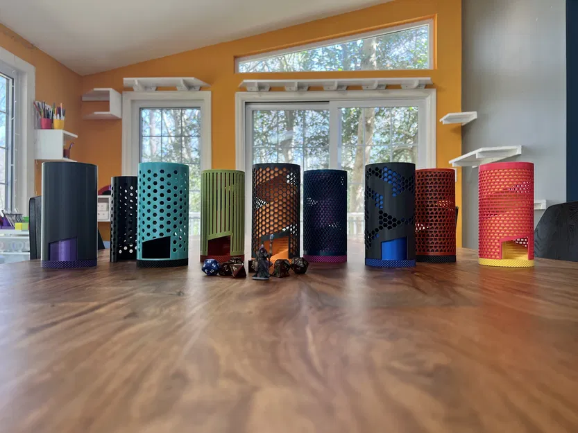 Tháp Xúc Xắc/Hộp Đựng Hiện Đại v2 - Image 7