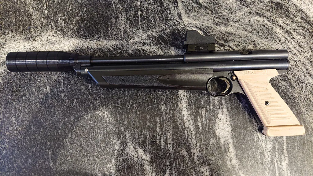 Bộ giảm thanh Crosman 1322 ren 2 mảnh - Image 1