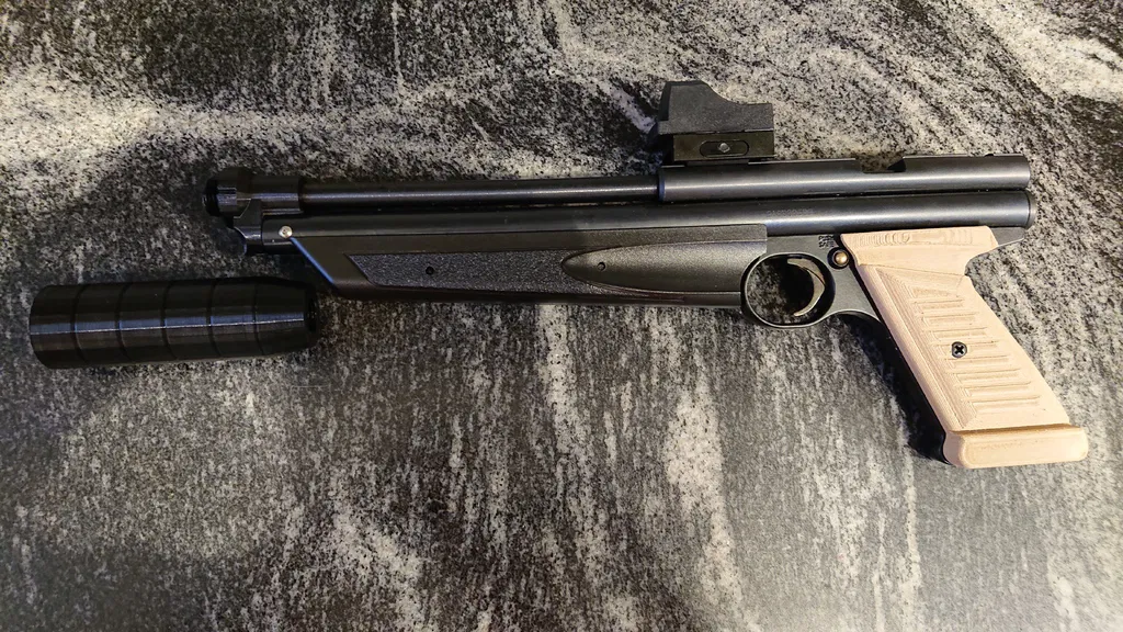 Bộ giảm thanh Crosman 1322 ren 2 mảnh - Image 3