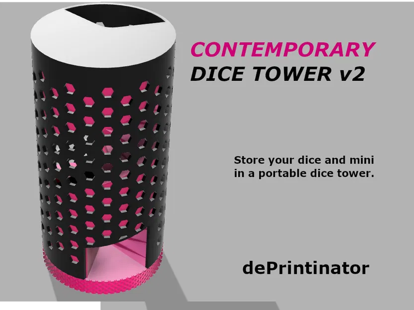 Tháp Xúc Xắc/Hộp Đựng Hiện Đại v2 - Image 15