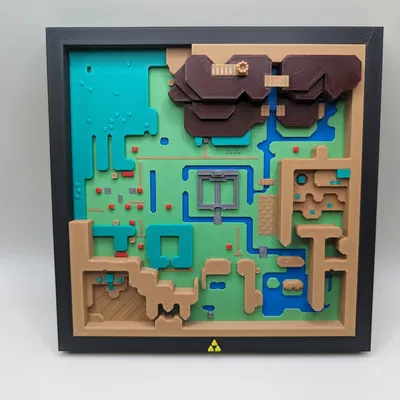 Bản đồ Zelda A Link To The Past