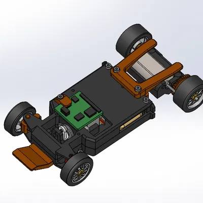 Khung gầm RC 🆁Turtle MR 98mm