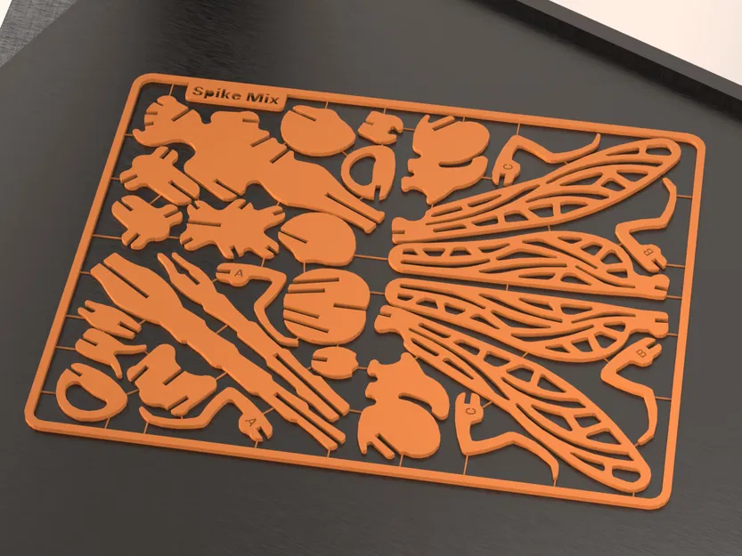 Mô hình ghép hình 3D con chuồn chuồn - Image 2