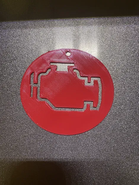 Móc khóa "Kiểm tra động cơ" - Image 1