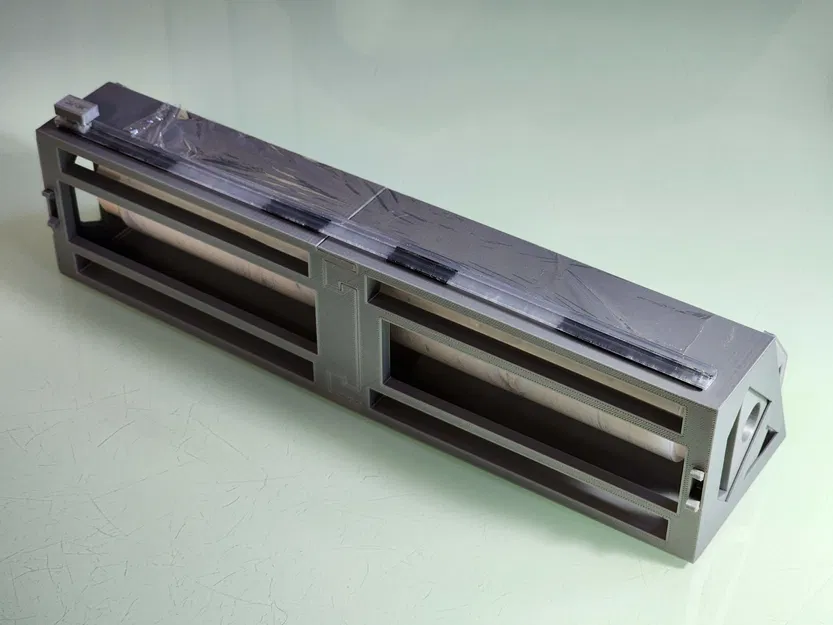 Hộp đựng màng bọc thực phẩm có ray cắt thay thế - Image 1