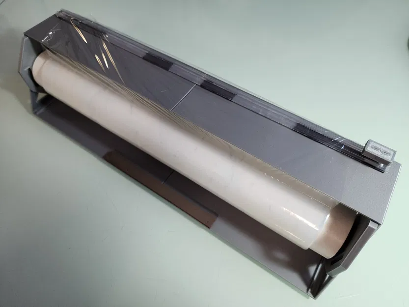 Hộp đựng màng bọc thực phẩm có ray cắt thay thế - Image 4