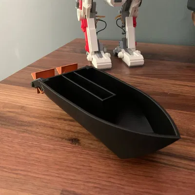 Thuyền Chạy Bằng Dây Thun