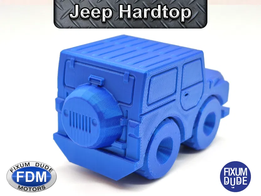 Fixum Dude Motors PIP Jeep Nóc Cứng - Image 2